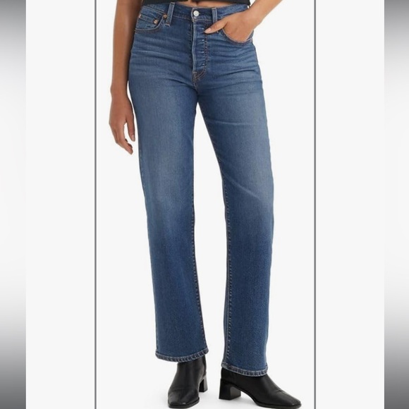 Levi’s Ribcage Jeans-Brand New - Picture 1 of 2